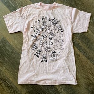 Pale Pink Toy Story Disney Tshirt